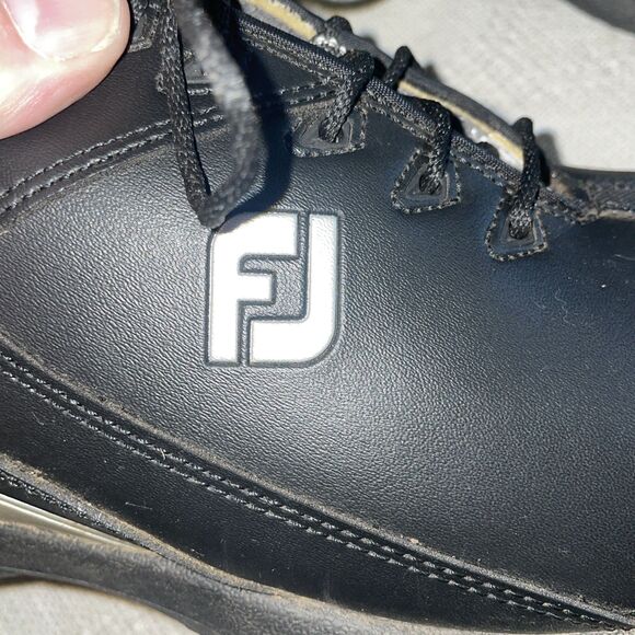 Footjoy Men’s Golf Shoes Size 13 M Black Silver Athleisure Activewear main image 12